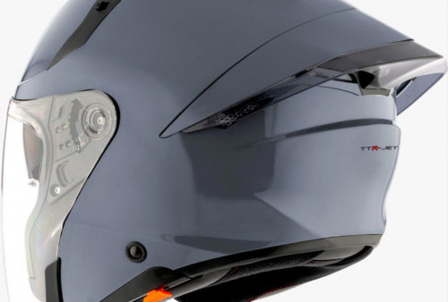 KYT Rilis Helm Baru TT R-JET, Helm Berstandar Eropa Pertama dengan Spoiler!