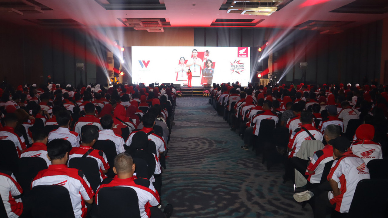 WMS Apresiasi Ratusan Sales Honda Berprestasi Lewat Wahana Sales Rewarding 2025