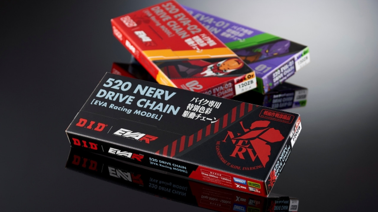 Cuma Ada 20 Unit, DID Luncurkan Rantai Motor Premium EVA NERV di Indonesia