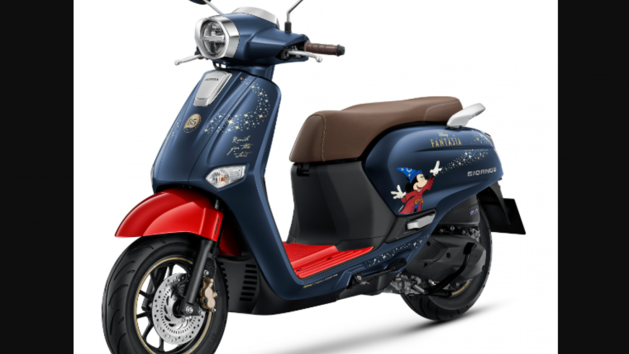 Meluncur Honda Giorno+ Disney Fantasia 85 Years Limited Edition, Hanya Tersedia 2 Ribu Unit Saja