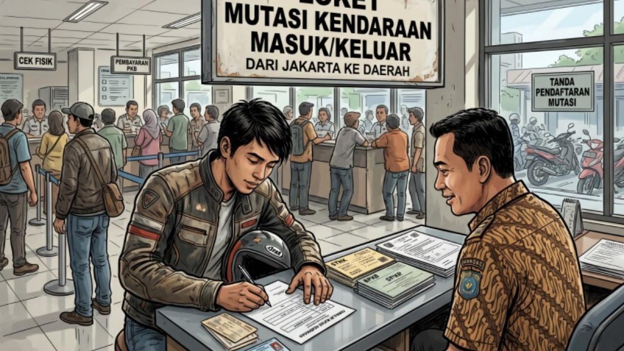 Cara Urus Mutasi Motor dari Jakarta ke Daerah: Panduan Lengkap, Biaya, dan Syarat Terbaru 2026