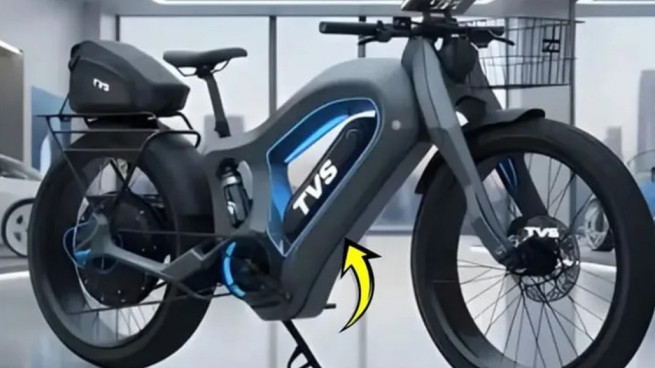 Ogah Kalah dari Yamaha dan KTM, TVS Rilis Sepeda Listrik Rasa Motor Paling Futuristik 2026!