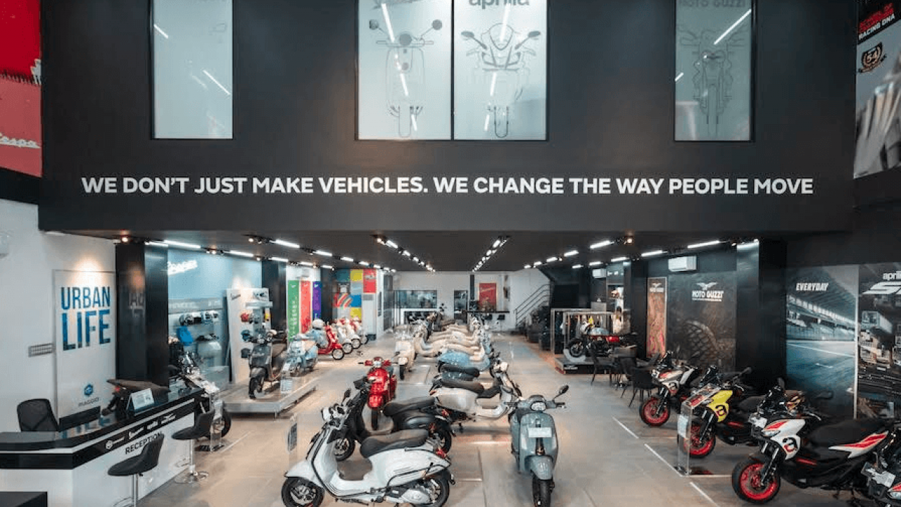 Ekspansi ke Timur, Piaggio Indonesia Resmikan Dealer Motoplex 4 Brand di Makassar 