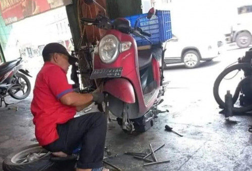 Viral! Bengkel Motor Sidoarjo Dituduh Mahal Biaya Servisnya 250 Ribu