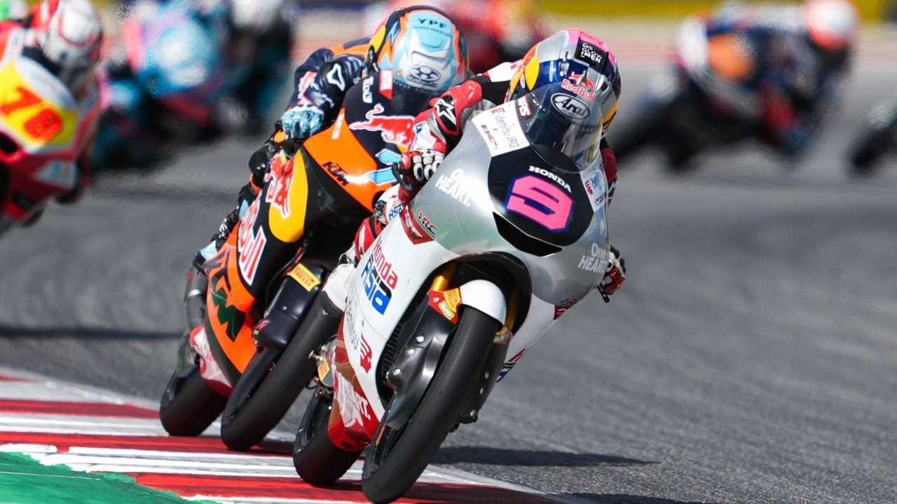 Hiroshi Aoyama Puji Mental Bertarung Veda Ega Pratama di Moto3 Catalunya 2026