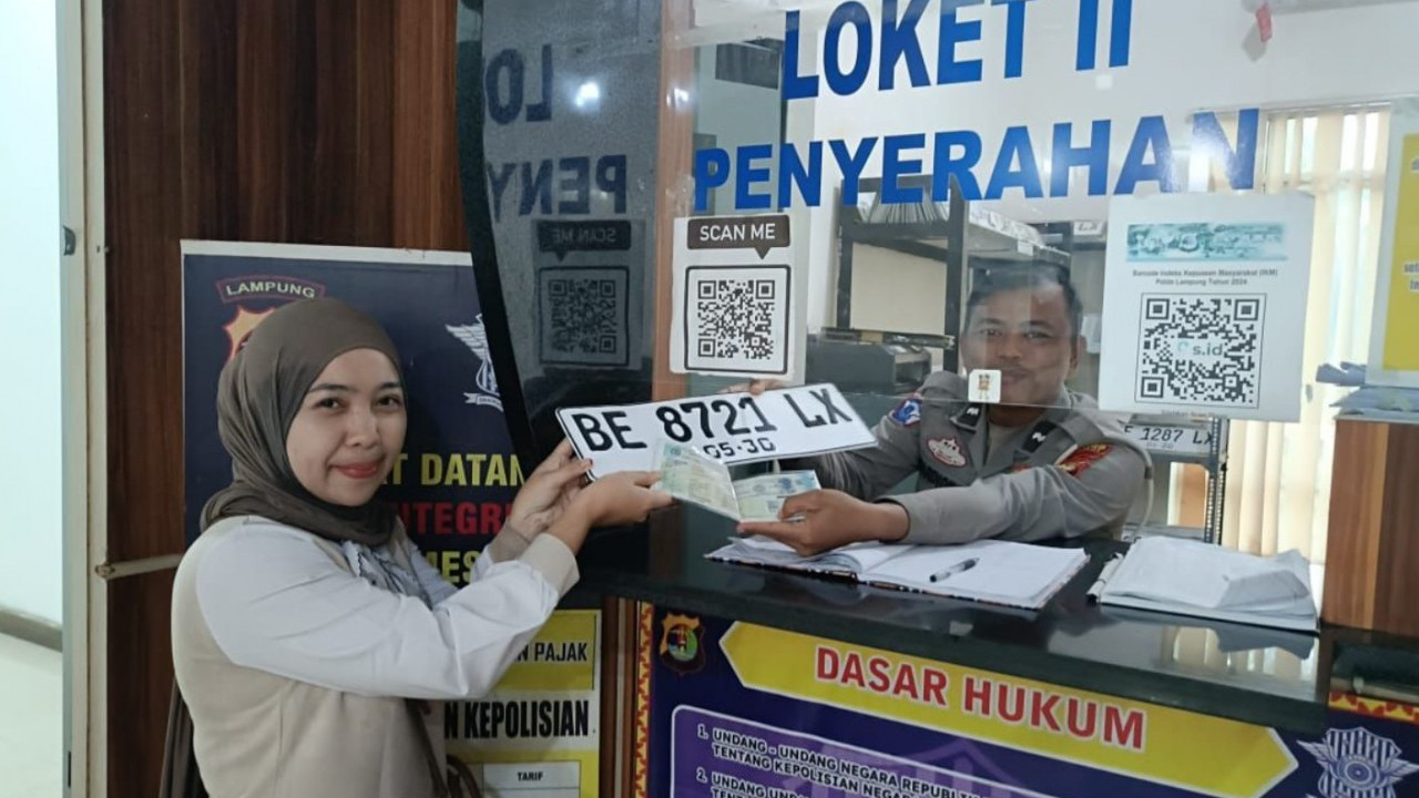 Pemutihan Pajak Kendaraan Lampung 2026 Resmi Berlaku hingga Agustus, Tunggakan Lama Bisa Dihapus