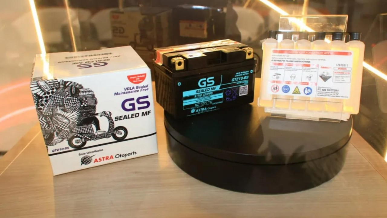 GS Astra Luncurkan Aki Motor Big Bike Terbaru, Perkuat Dominasi di Segmen Premium