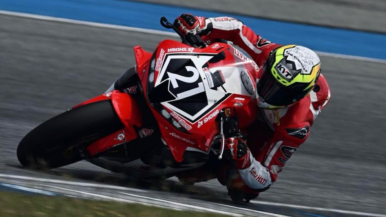 Bangga! Rider Indonesia Adenanta Putra Ikut Balap Suzuka 8 Hours 2026 Bareng Honda