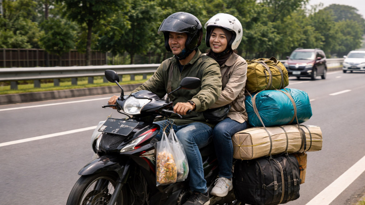 5 Tips Jitu Biar Pulang Mudik Naik Motor Tetap Aman, Selamat, dan Nggak Bikin Orang Lain Celaka!