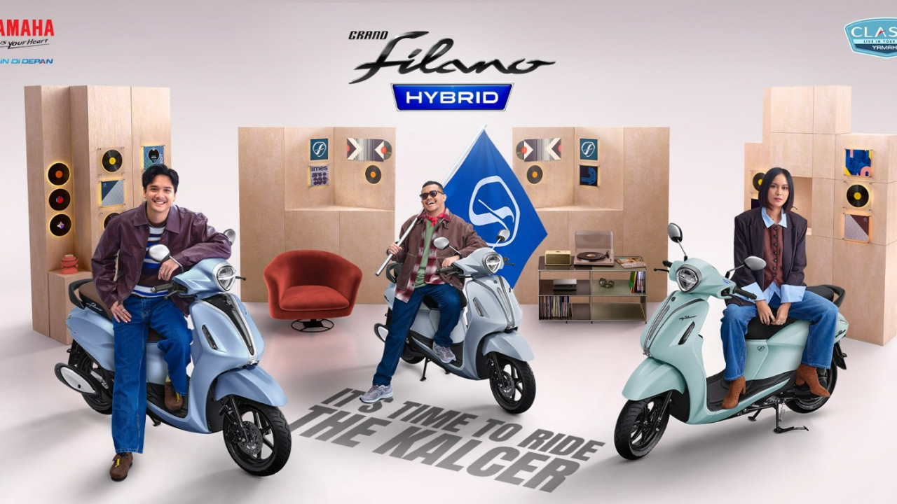  Kalcer Abis! Ini Pilihan Warna Terbaru Yamaha Grand Filano Hybrid, Harga Rp 28 Jutaan