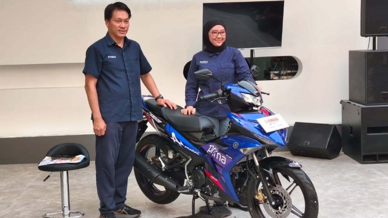 Yamaha Luncurkan MX King 150 Livery Spesial Prima Pramac, Harga 29 Jutaan