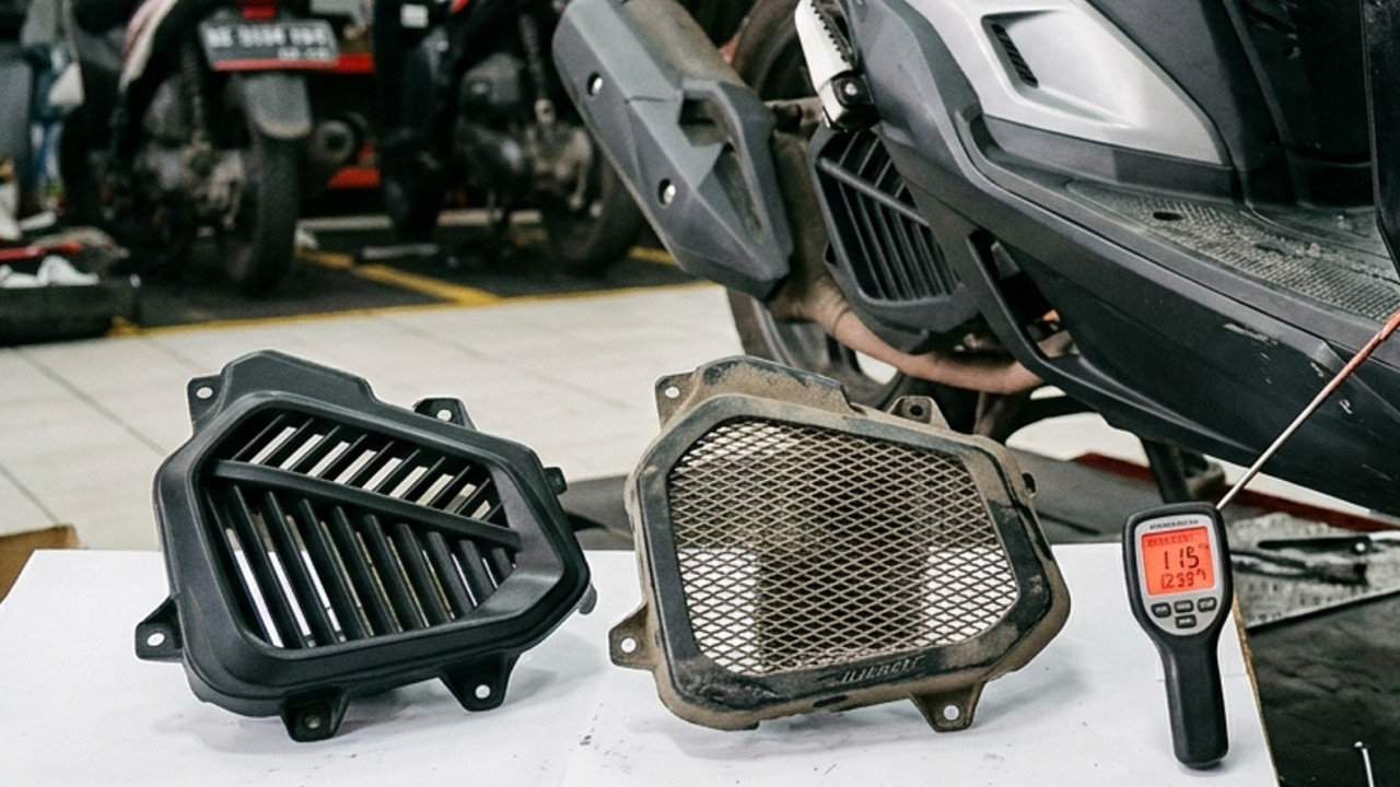 Motor Matic Mudah Overheat? Bisa Jadi Penyebabnya Berasal dari Modifikasi Bagian Ini