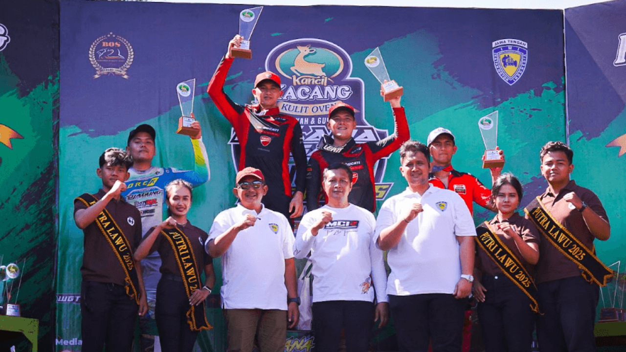 Dua Crosser Ducati MX Team Indonesia Amankan Podium di Kejurnas Motocross 2026 Karanganyar