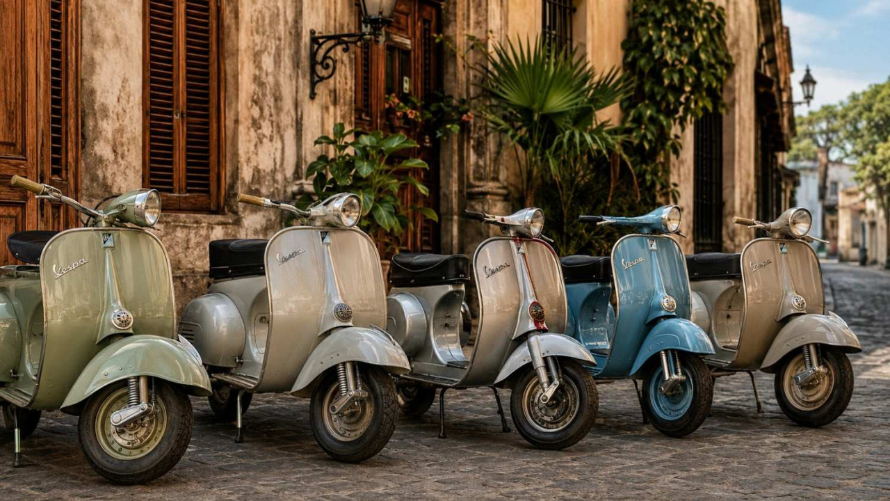 5 Vespa Klasik Paling Ikonik dan Diburu Kolektor, Cocok Jadi Investasi?