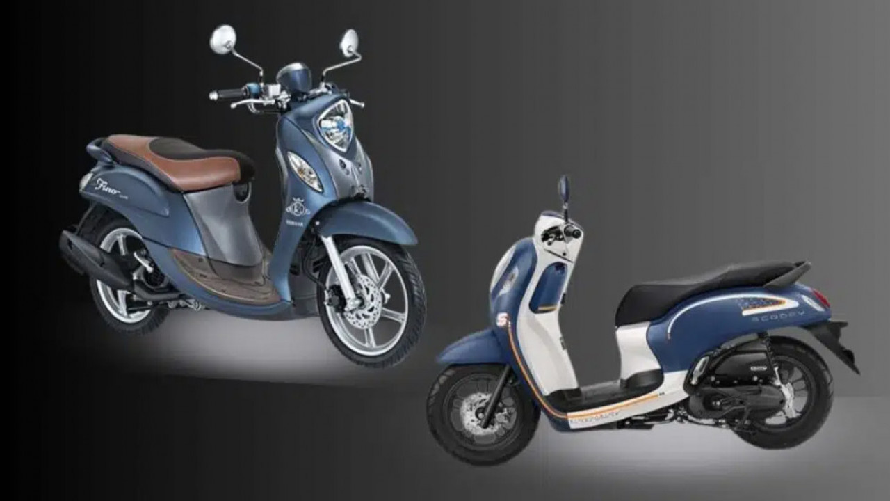 Honda Scoopy vs Yamaha Fino: Mana Matic Lebih Tangguh dan Cocok untuk Harian?