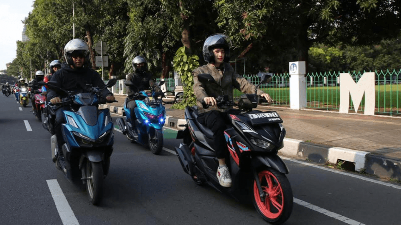 Komunitas Honda Vario Jakarta Perkuat Solidaritas dan Edukasi Lewat 'Ramadhan Hopeful Riding'