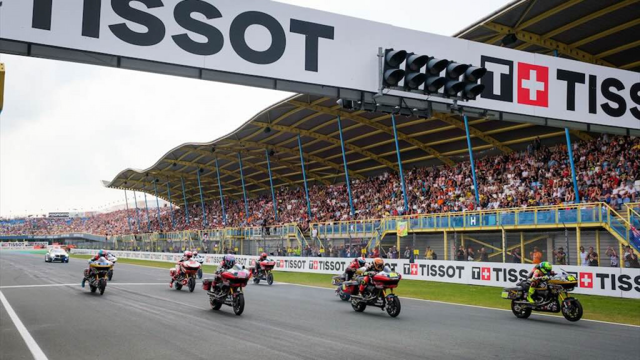 Andrea Iannone Sukses Raih Dua Podium Di Harley-Davidson Bagger World Cup Assen