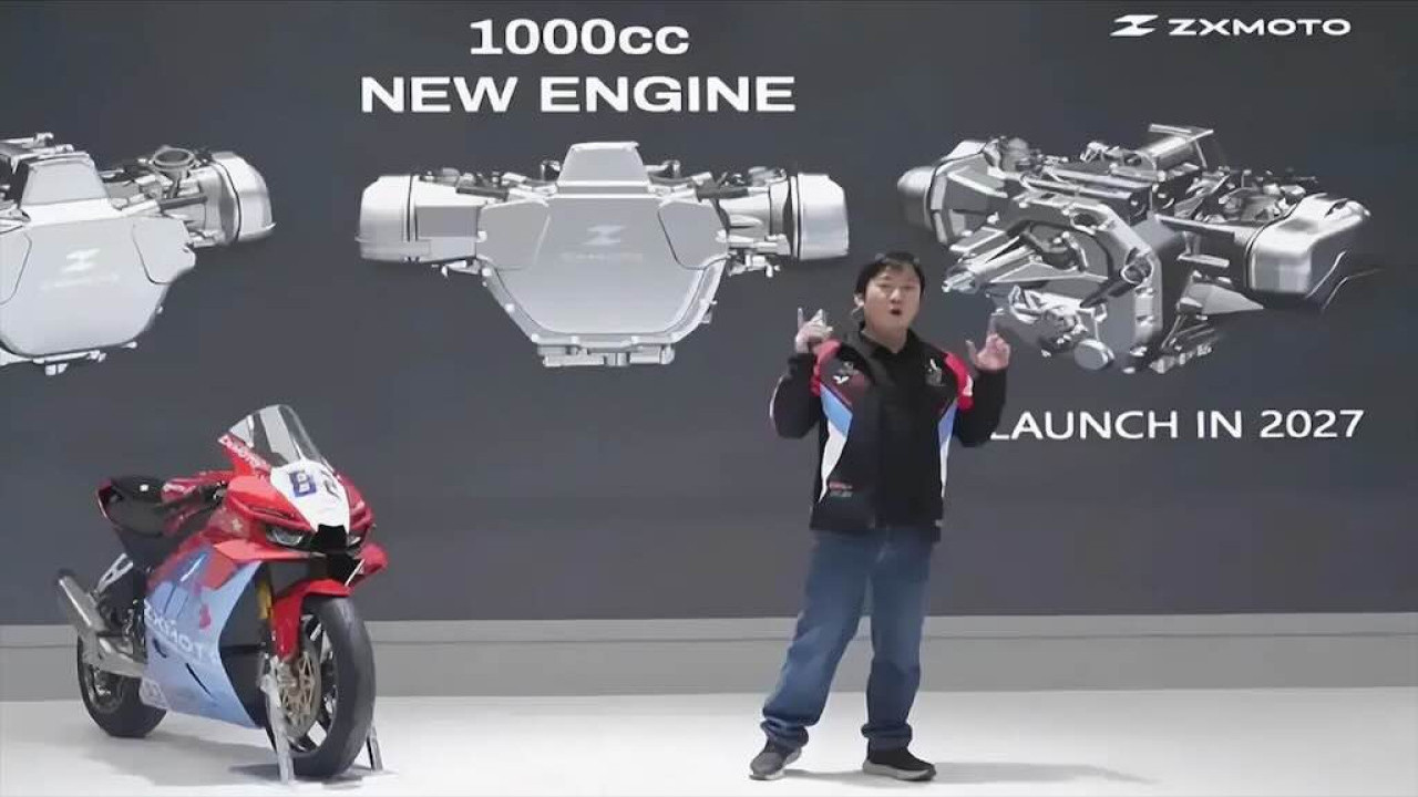ZXMoto Makin Serius, Kembangkan Mesin Boxer Twin untuk Motor Besar