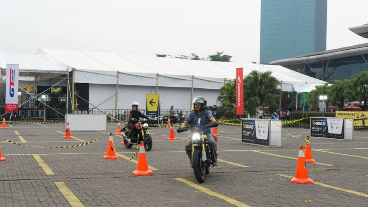 GIIAS 2026 Sediakan Area Test Ride Motor, Ini Daftar Merek Motor dan Cara Mengikutinya