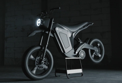 Solar Scooter Geber Pasar dengan Motor Listrik Eclipse Race Edition