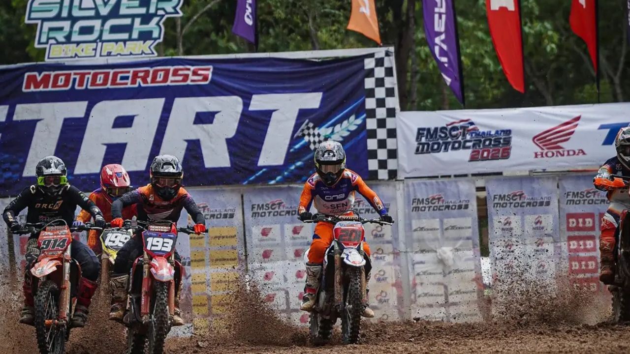 Aldo Bilqis Raih Podium Ketiga MX2 Pro FMSCT Thailand Motocross 2026