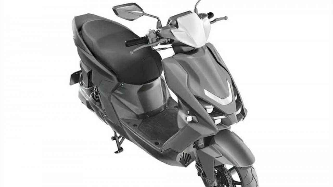 Bocor Gambar Paten Skuter Listrik Terbaru Yamaha, Pakai Baterai Lepas Pasang?