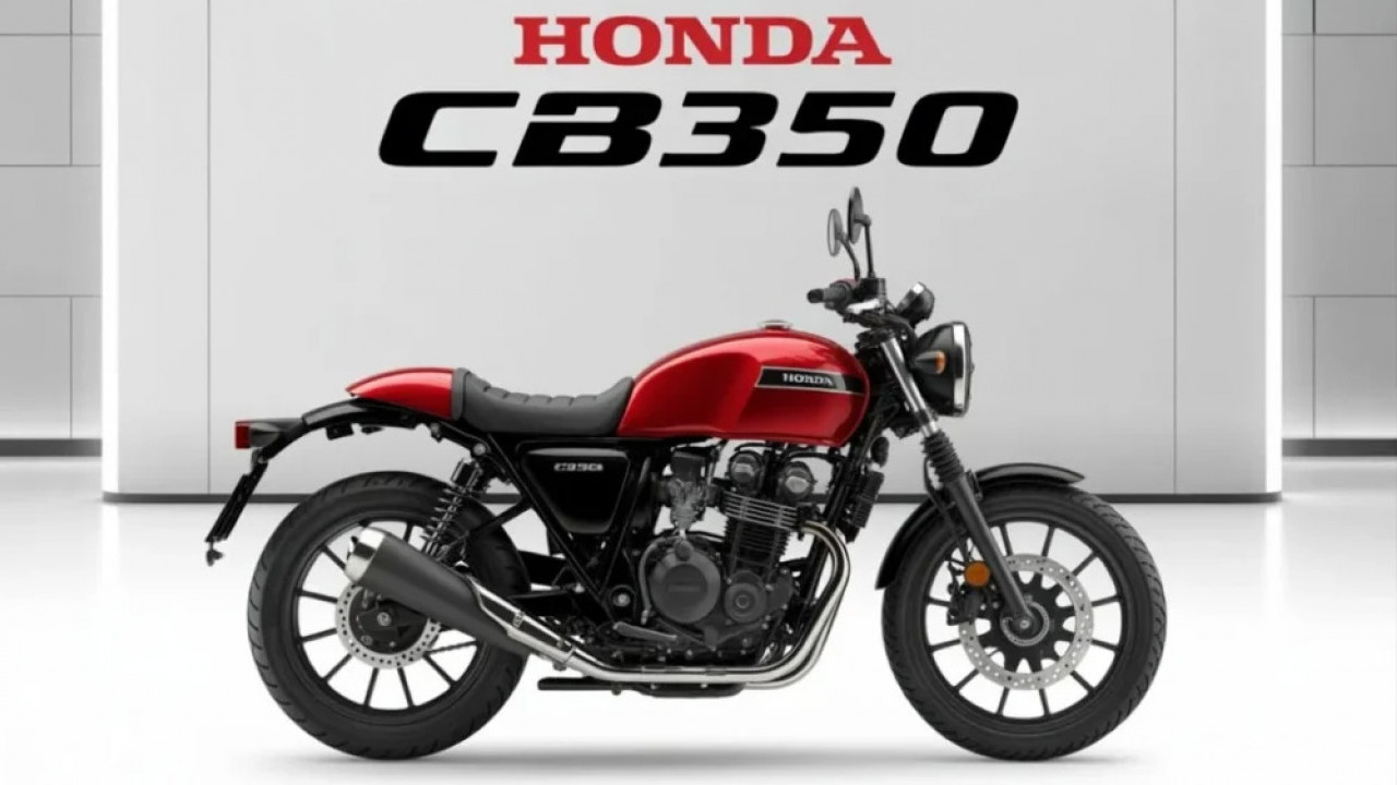 Retro Tapi Canggih! Honda CB350 2025 Siap Jadi Motor Classic Modern Paling Ganteng di Kelasnya!