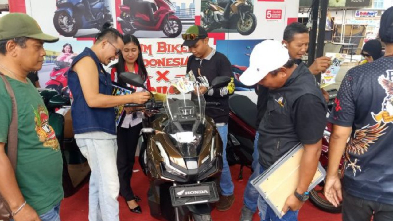 Honda Ramaikan Anniversary ke-5 Forum Bikers Indonesia, Pamerkan Tiga Motor Baru
