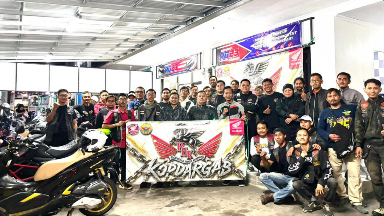 Paguyuban Honda Kuningan Gelar Kopdargab, 21 Klub Motor Honda Hadir Penuhi Acara