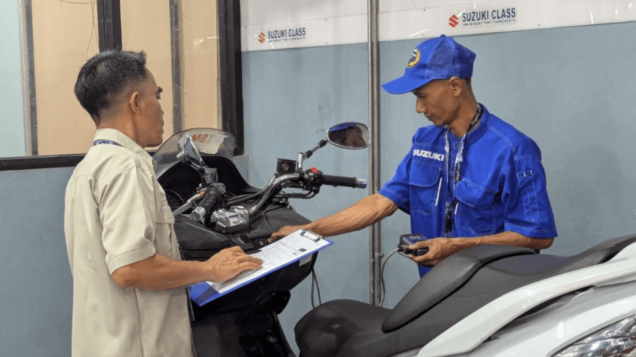 Ratusan Mekanik Adu Skill di Final Suzuki Victorious Contest 2025 Purwokerto