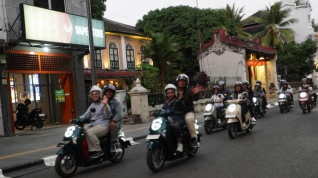 Sentuhan Berbeda di Akhir Pekan, Intip Keseruan Para Pecinta Honda Scoopy Eksplorasi Kota Medan