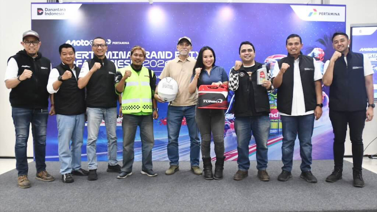 Pertamina Lepas 120 Komunitas Motor Touring ke Mandalika Sambut MotoGP Indonesia 2026