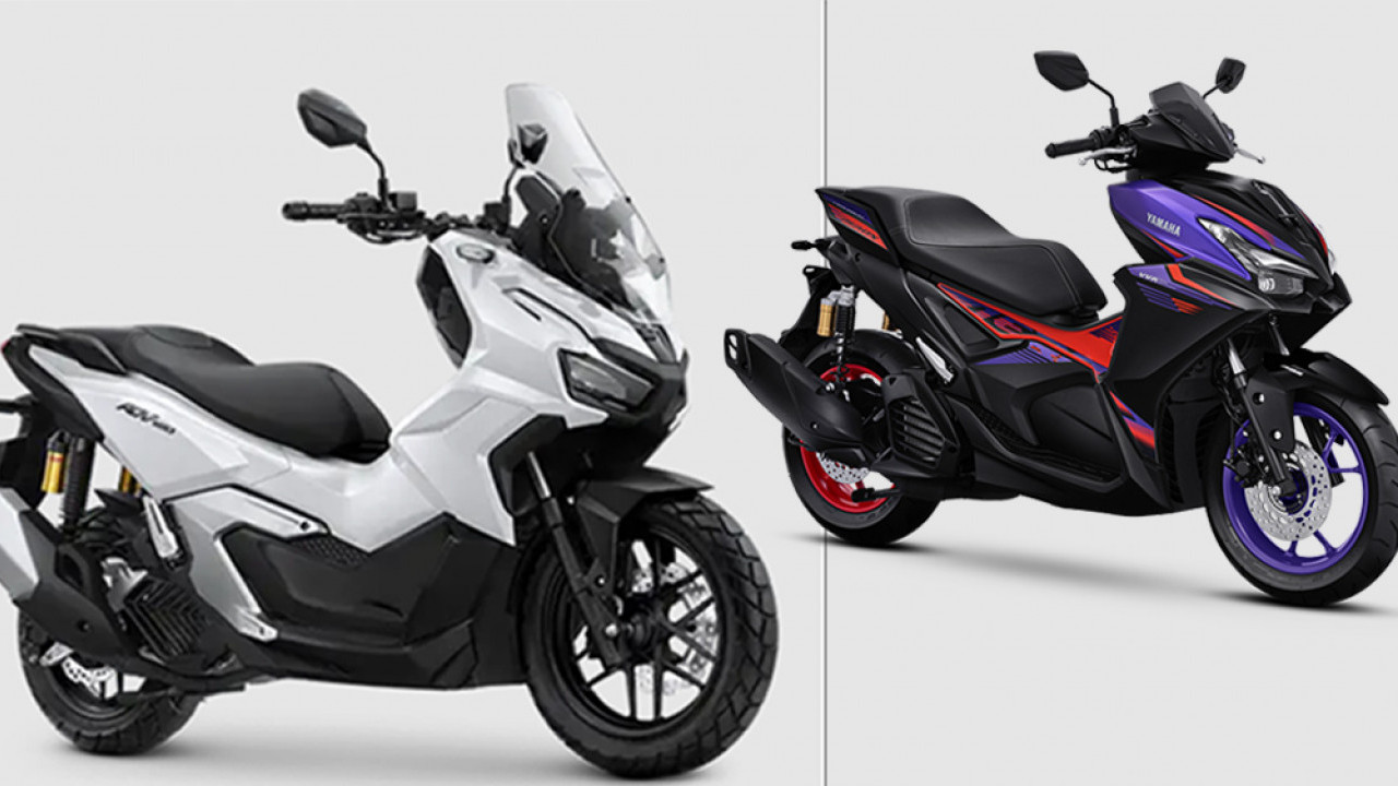 Head to Head Yamaha Aerox Alpha 155 vs Honda ADV 160 2026: Duel Sporty vs Adventure, Mana Lebih Cocok Buat Harian dan Touring?