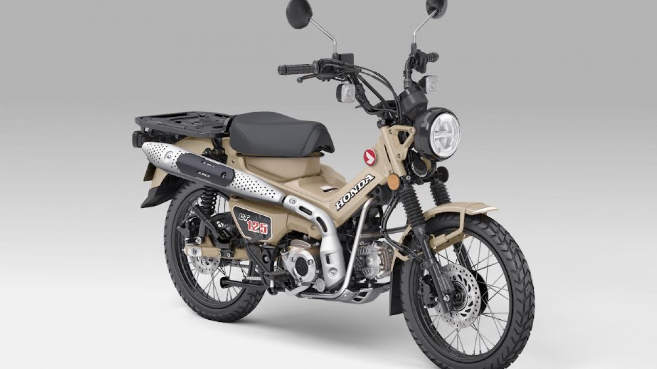Honda CT125 Dapat Warna Baru Matte Fresco Brown, Segini Banderolnya