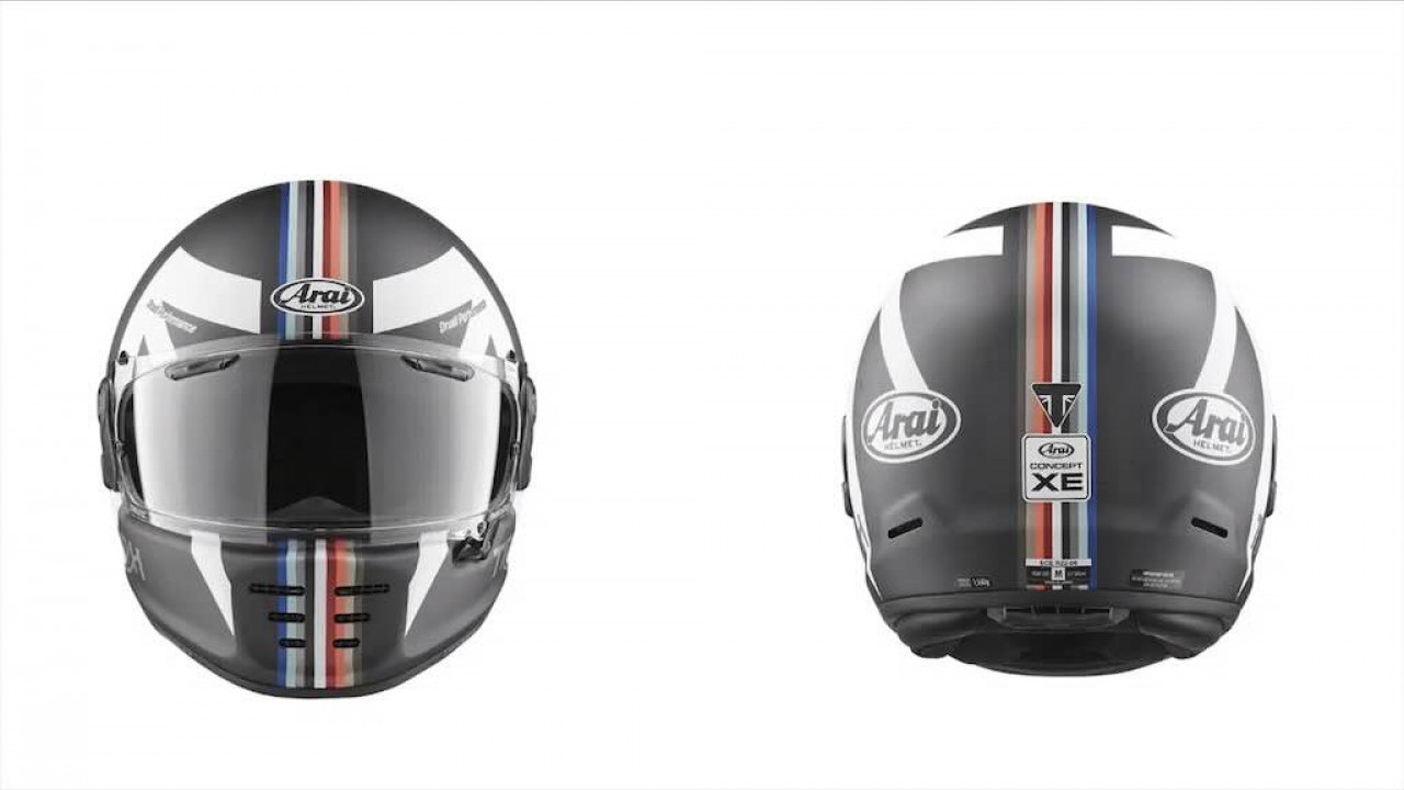 Triumph dan Arai Rilis Helm Concept-XE, Usung Gaya Retro untuk Lini Modern Classic