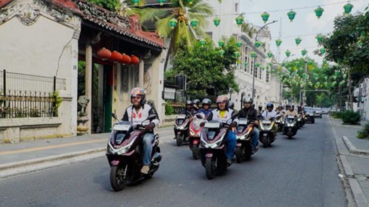 NGASAB Honda PCX160 di Medan, Perkuat Kebersamaan Komunitas Lewat Riding Santai dan Edukasi