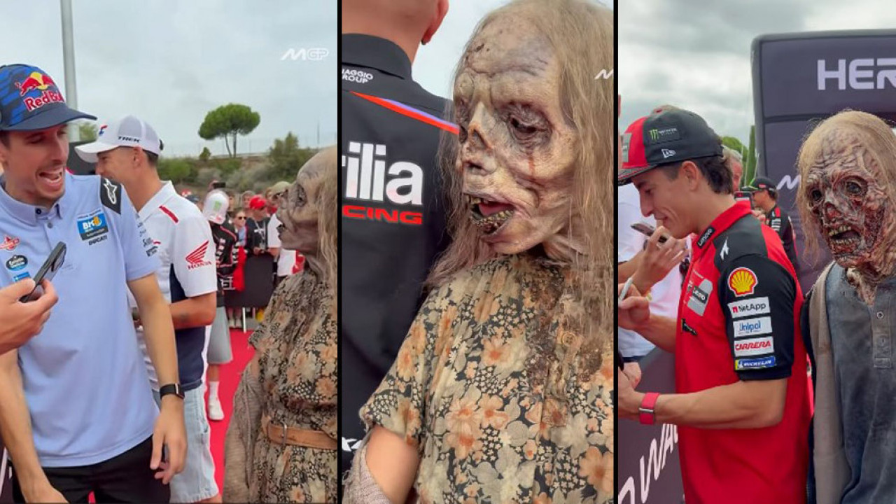 Usai Balapan di MotoGP Catalunya, Pembalap MotoGP Diserang Zombie, Kok Bisa?