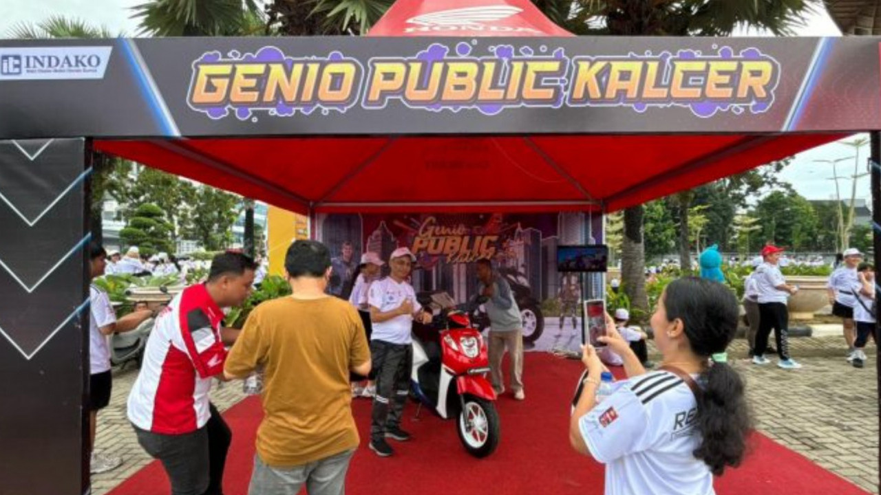 Honda Genio Hadir Lebih Dekat di Tengah Keramaian Methodist Fun Walk 2026 di Medan
