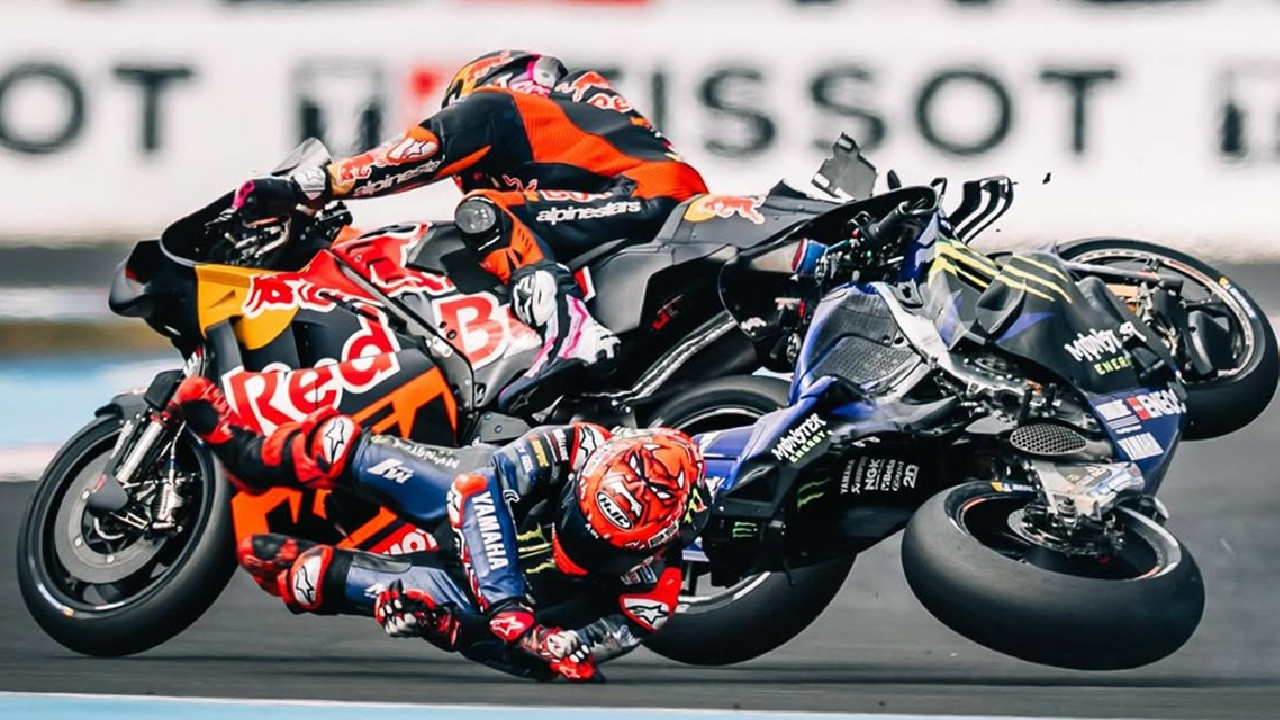 Marco Bezzecchi Enggan Salahkan Fabio Quartararo Usai Chaos Sprint Race MotoGP Hungaria 2025