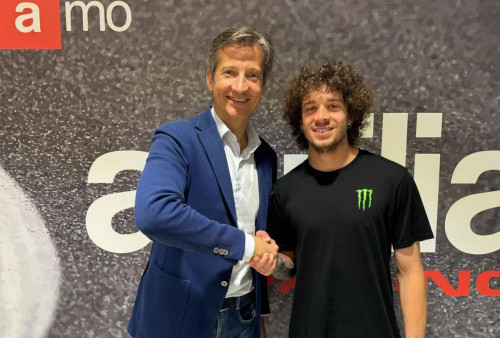 Marco Bezzecchi Resmi Gabung Aprilia Racing!