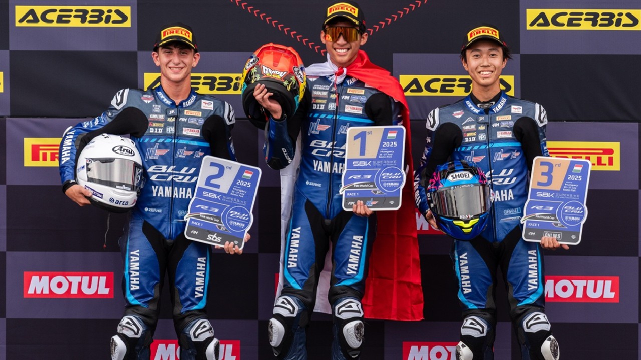 Arai Agaska Menang di Race 1 R3 BLU CRU World Cup Hungaria 2025
