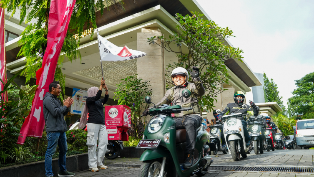 New Honda Scoopy Buktikan Keiritan di Jalanan Bandung Bareng 15 Content Creator