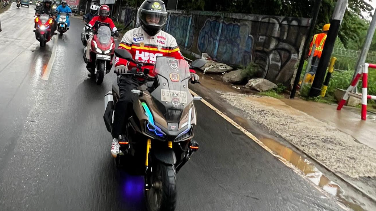 Touring Seru Akhir Tahun, Komunitas Honda ADV Jelajah Sejarah dan Alam Bogor
