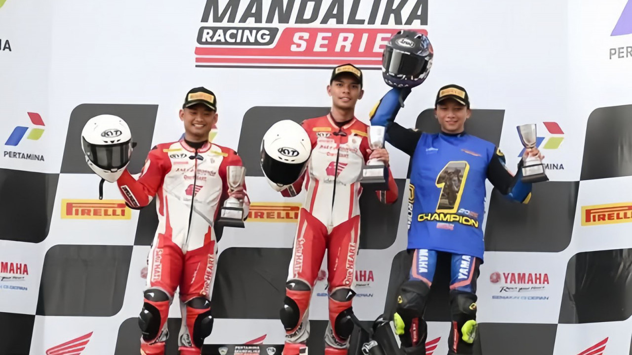 Pembalap Astra Honda Borong Podium di Seri Penutup MRS 2025