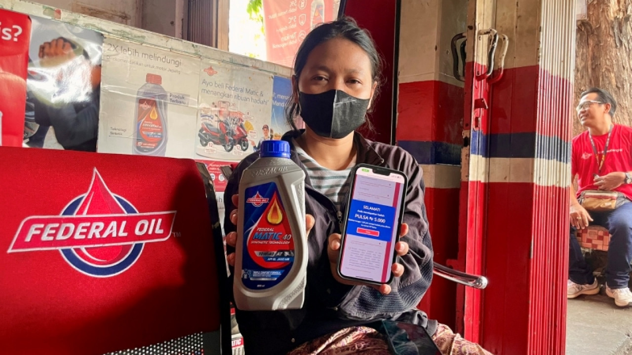 Federal Oil Tebar Hadiah Sambil Edukasi Konsumen