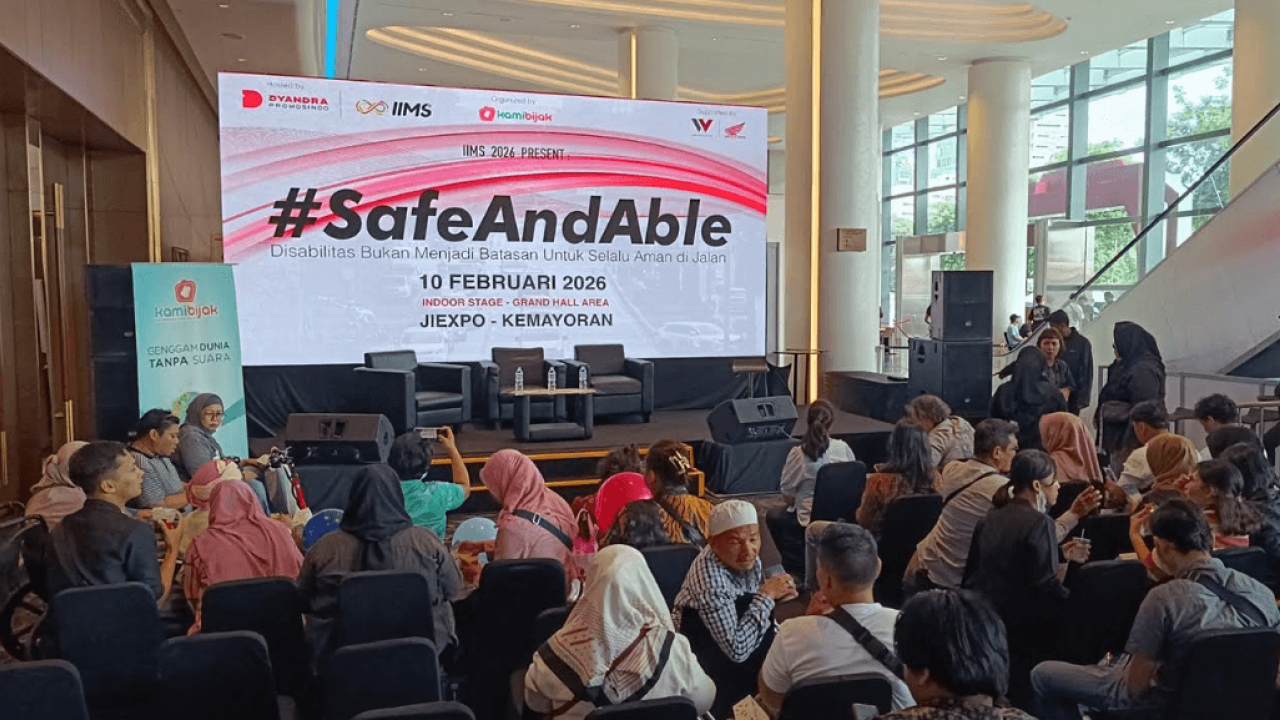 Gaungkan Kampanye #Cari_Aman, Wahana Honda Gelar Edukasi Safety Riding di IIMS 2026