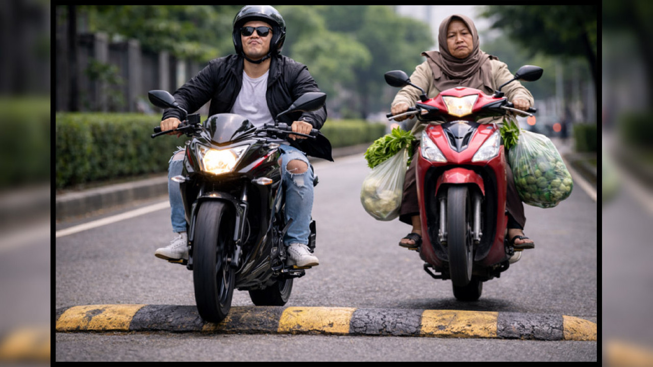 Sering Hantam Polisi Tidur? Ini Dampak Tersembunyi yang Bisa Merusak Dudukan Mesin Motor