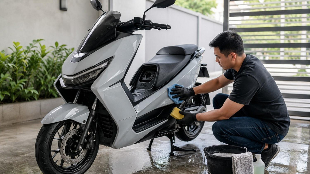 Jangan Asal Semprot! Ini Bagian Motor Listrik yang Gak Boleh Kena Air Berlebih Saat Dicuci