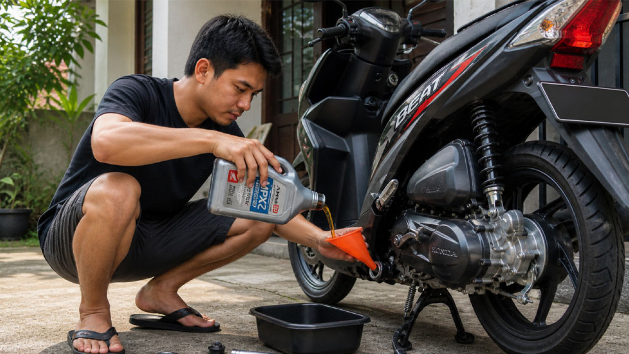 Sering Ganti Oli Sendiri? Awas, 3 Kesalahan Ini Bisa Bikin Mesin Jebol