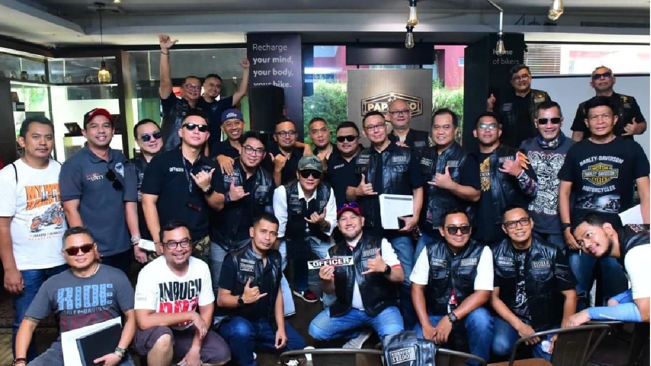 Hogers National Rally ke-15 Sukses Digelar, Touring Sampai Bali dan Lakukan Aksi Charity